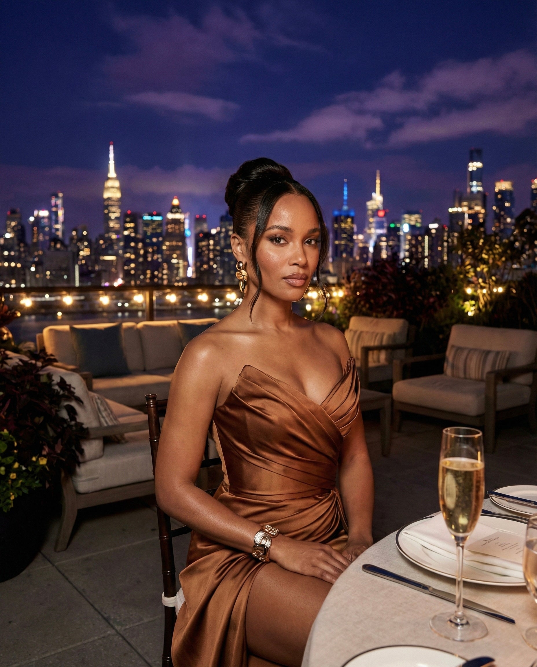 Rooftop Dinner